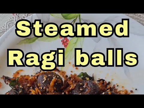 Steamed Ragi Balls | Weightloss Recipe #90daysweightlosschallenge