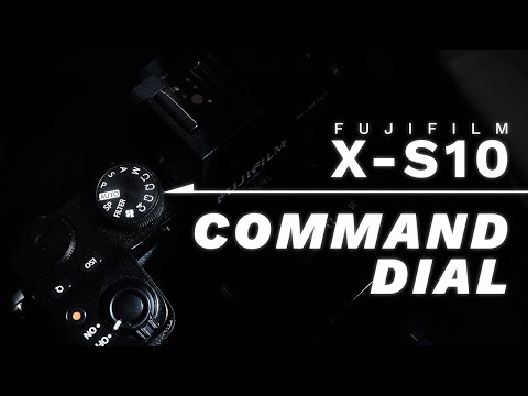 Fujifilm X-S10 COMMAND DIAL Tutorial