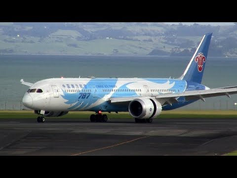 China Southern ► Boeing 787-9 Dreamliner ► Landing ✈ Auckland Airport