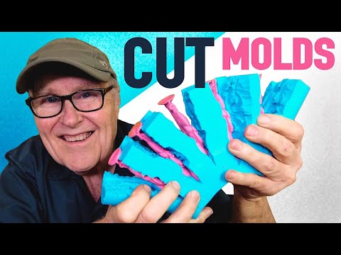 How To Cut Silicone Molds For Production Resin Casting