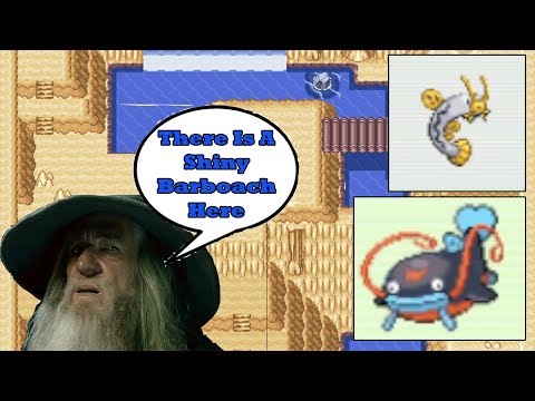 Shiny Barboach In Pokemon Sapphire After 2,146 FE's!