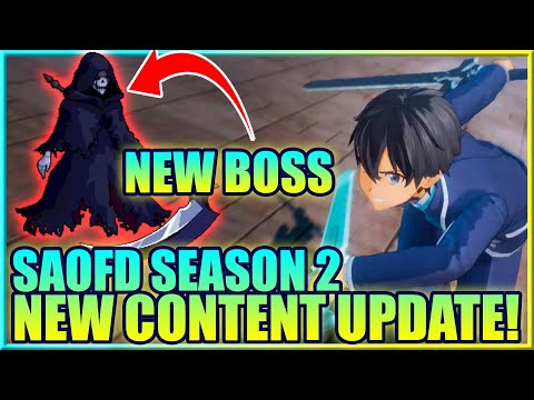 Season 2 REVEALED! New Content, Story, Bosses in Fractured Daydream! Demo out! | Gamerturk SAOFD