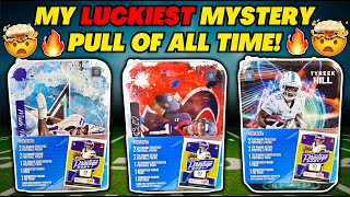 *MY LUCKIEST MYSTERY BOX PULL OF ALL TIME!🤯 2024 MJ HOLDING FOOTBALL MYSTERY TIN REVIEW!🏈