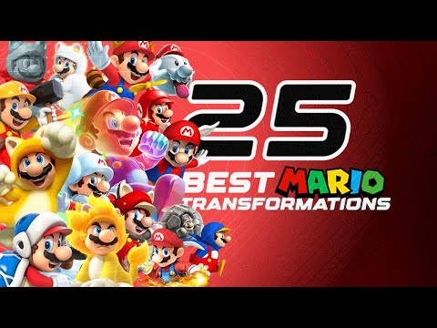 Top 25 BEST Mario transformations of ALL TIME! 🔥😱😎#Mario #supermario