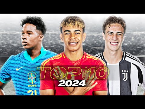 Top 10 Football Wonderkids 2024 (U20) | HD