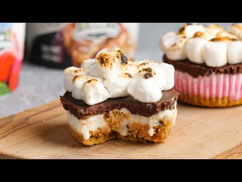 Ice Cream S'mores Cupcakes