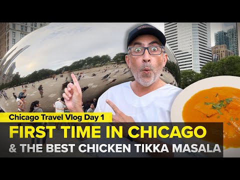 Best Things To Do in Chicago | Day 1 | Chicago Top Attractions | Millennium Park | Street Food US