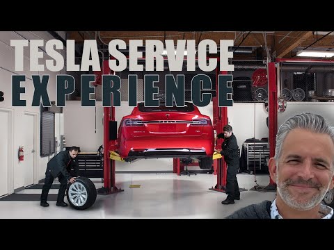 My first Tesla service experience