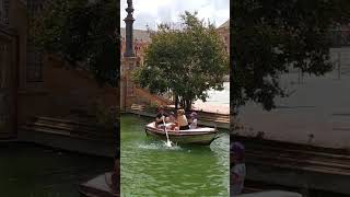 Family boating together, stays together 😍 #shortsvideo #boating #family #sevillaspain