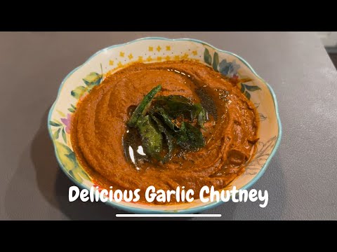 Healthy Garlic/ Poondu Chutney Recipe