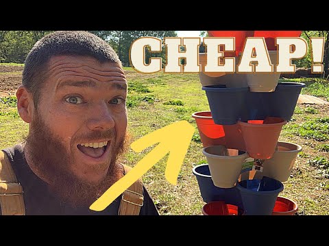 The CHEAPEST Vertical Gardening System Out There!