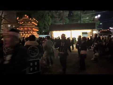 秩父夜祭2023 秩父神社前