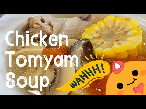 【ENG】 Delicious Chicken Wings Tomyam Soup is here, love this recipe so much! #tomyamsoup