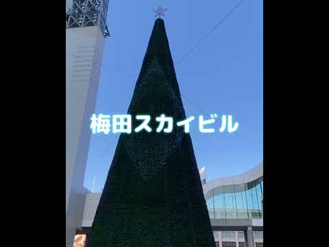 【オススメ】大阪梅田クリスマスイルミネーション12選　Osaka Umeda Christmas illumination クリスマスデコレーション