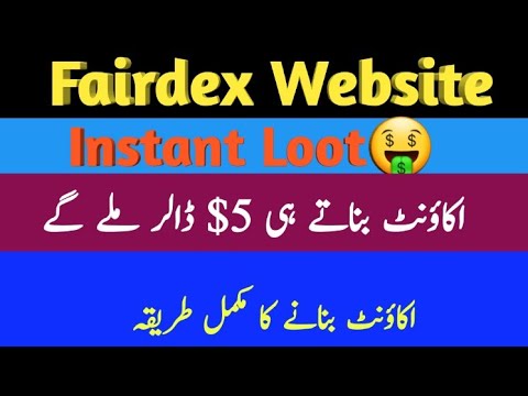 How to create account on Fairdesk payment proof instant 5$😱 new earning website fairdesk