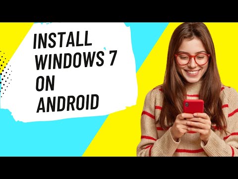 how to install windows on android | run windows on android | windows 7