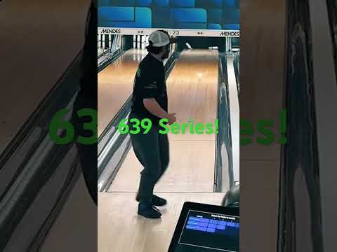 Scott Douglass with an impressive 639 Series. #candlepin #bowling #highlights