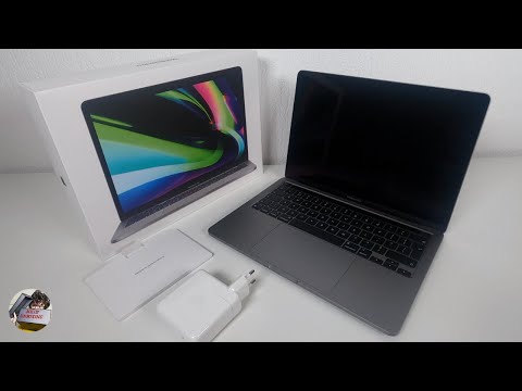 Macbook Pro 13 inch M1 2020 Space Gray ASMR Unboxing - Apple