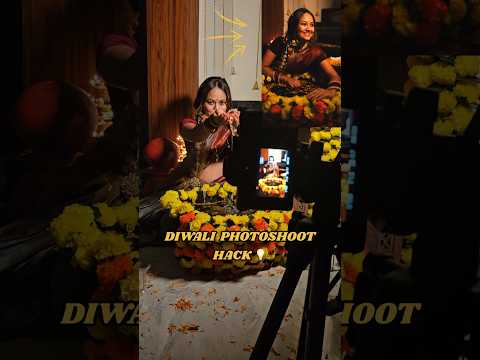 Diwali photoshoot hack #diwali #selfportraitphotography #photoshootideas #diwaliphotoshoot #shoot