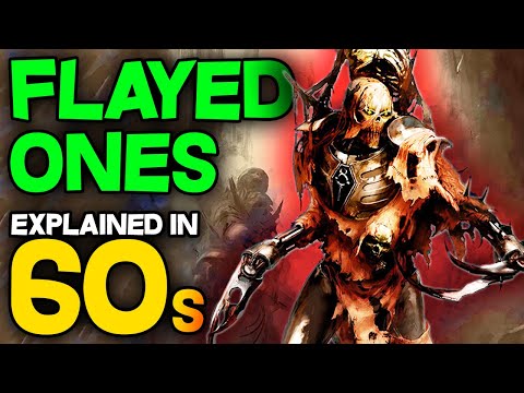 FLAYED ONES explained in 60 SECONDS - Warhammer 40k Lore