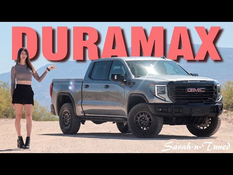 New Mini Duramax = Crazy MPG // 2024 GMC 1500 AT4X Review