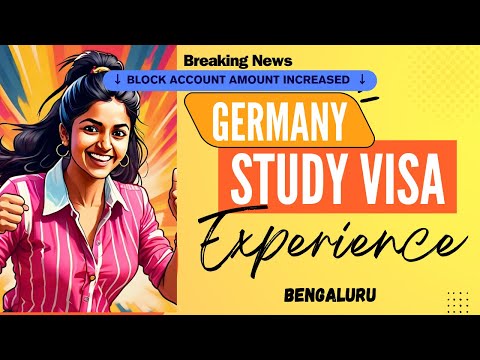 VFS Bangalore July 2024 Experience - Blocked Amount Increased | German Student Visa | In English