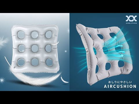 【商品紹介】おしりにやさしいエアークッション 座布団 折りたたみ