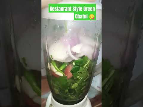 Restaurant  Style Green Chatni recipe 😋||#shortsfeed #shortsfeed #ytshorts #viralshort