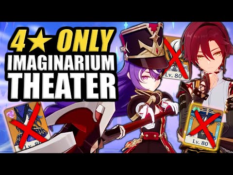 Is it Possible to Beat Imaginarium Theater with 4 Stars Only?! Genshin Impact