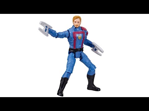 (Hasbro) (Epic Hero Series) Guardians of the galaxy vol 3  Star-lord with quad blasters