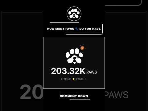 Paws Listing Coming Soon #airdrop #paws