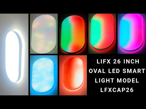 LIFX 26 INCH OVAL LED SMART LIGHT MODEL LFXCAP26