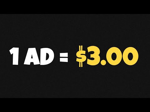 1 AD = $3.00 🤑 Make money online