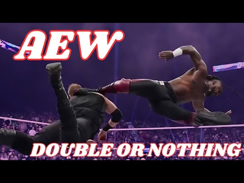 TONY KHAN BOOKED A GOOD PPV: AEW DOUBLE OR NOTHING REVIEW!!