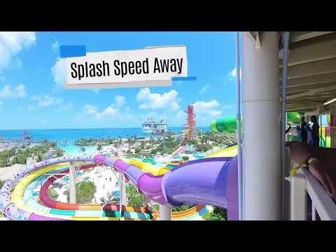 Splash Speedaway at CocoCay Thrill Waterpark / Bucketlist