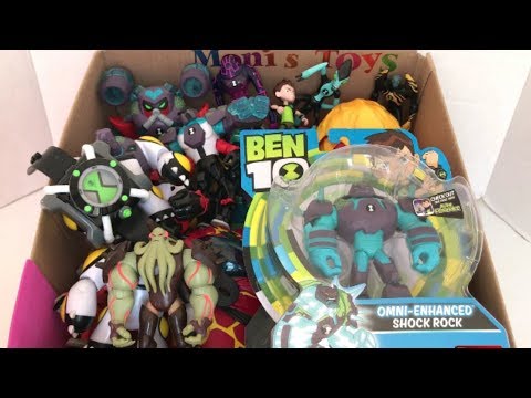 Ben 10 Toys with Names Vilgax Upgrade Omni-Enhanced Shock Rock Cannonbolt Overflow Fourarms XLR8