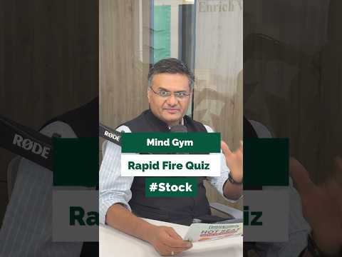 Are you a Stock Market whiz? | Enrichwise MindGym | Kapil Jain