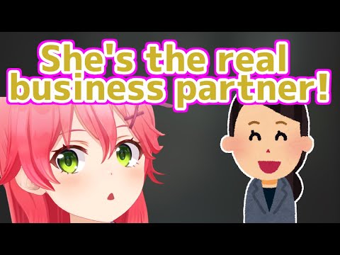 Miko's real business partner [ HololiveClips / Sakura Miko ]