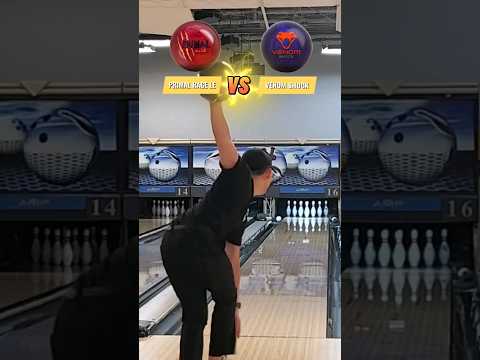 Motiv Showdown: Primal Rage LE vs Venom Shock #fun #bowling #motiv #venomshock #primalragele