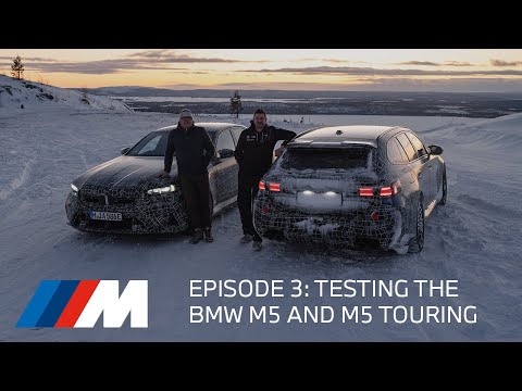 Episode 3: BMW M5 & M5 Touring Roadtrip from Munich to Arjeplog – One last big winter testing.