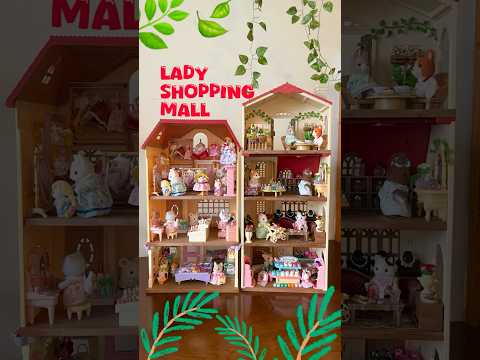 Lady Shopping Mall 🛍️ #sylvanianfamilies #calicocritters