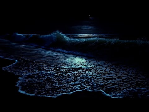 Go to Sleep with Ocean Waves Relaxation 24 Hours | Soothing Waves Crashing on Beach | White Noise