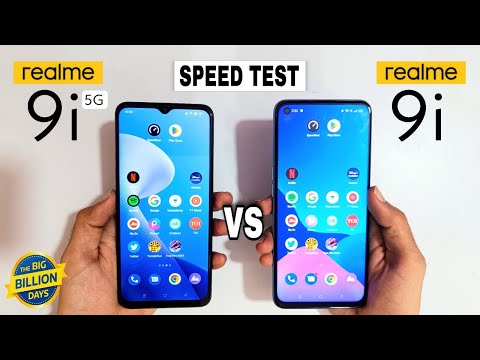 realme 9i 5g vs realme 9i Speed Test Comparison | Which one is better?