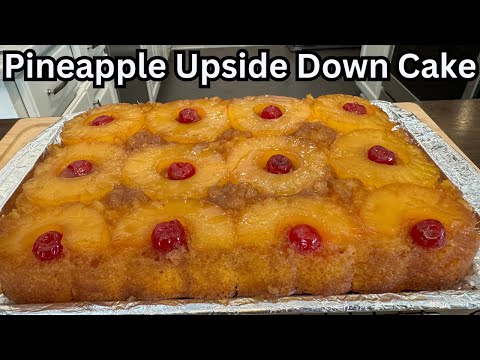 Pineapple Upside Down Cake For The Holiday