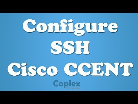 How to Configure SSH on a Cisco Router or Switch