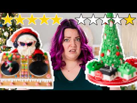 I Paid a 1 Star vs. 5 Star Bakery $1,000 to make CHRISTMAS CAKES!