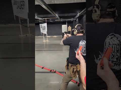 A fast and fun 3 position stage at SIG Sauer League Night USPSA #shootingcompetition #shootingsport