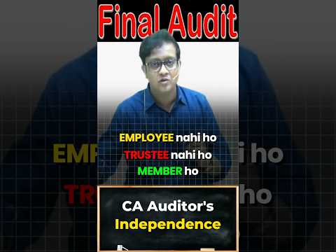 CA Final Professional Ethics | Siddharth Agarwal Audit