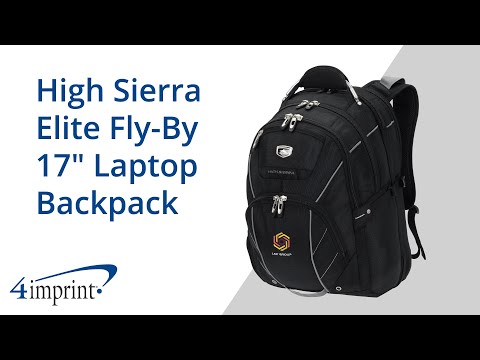 High Sierra Elite Fly By 17" Laptop Backpack by 4imprint