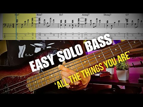 All The things You Are - How to Solo Bass